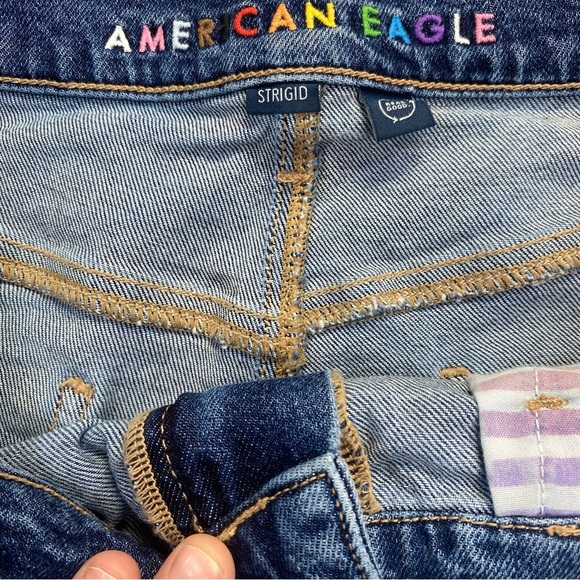 American Eagle Outfitters Blue Jean Shorts - Picture 4 of 11